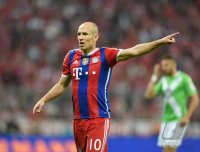 Fussball 1. Bundesliga Saison 14/15: Arjen Robben (FC Bayern Muenchen)