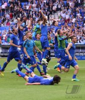 Fussball Europameisterschaft Achtelfinale 2016: Italien - Spanien