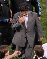 FUSSBALL WM 2010, VIERTELFINALE: ARGENTINIEN - DEUTSCHLAND