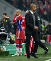 Fussball DFB Pokal Halbfinale 14/15: FC Bayern Muenchen - Borussia Dortmund