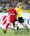 Fussball 1. Bundesliga: Mainz - Dortmund, Zweikampf
