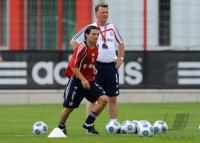 Fussball 1. Bundesliga: Training beim FC Bayern Muenchen