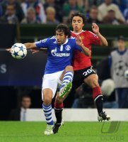 Fussball CHL  Saison 2010/2011:  Benedikt Hoewedes (FC Schalke 04)