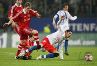 Fussball, 1. Bundesliga: Hamburg - Bayern