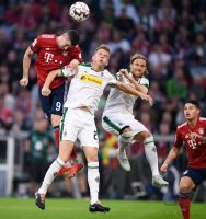 Fussball 1. Bundesliga Saison 18/19: FC Bayern Muenchen - Borussia Moenchengladbach