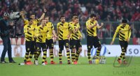 Fussball DFB Pokal Halbfinale 14/15: FC Bayern Muenchen - Borussia Dortmund