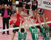Volleyball 1. Bundesliga TV Rottenburg - Netzhoppers Koenigs Wustershausen