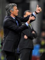 FUSSBALL SERIE A:   Trainer Jose Mourinho (Inter Mailand)