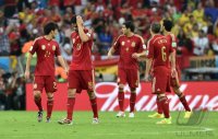 FUSSBALL WM 2014, Gruppenphase: Spanien - Chile