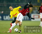 Fussball UCL: Dortmund - Mailand, Zweikampf