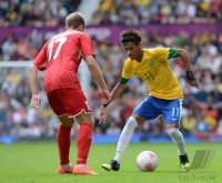 FUSSBALL Olympia 2012 Maenner: NEYMAR (Brasilien)