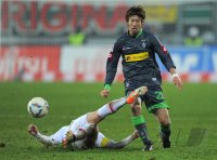 Fussball 1. Bundesliga, Saison 2011/2012:  Mike Hanke (Borussia Moenchengladbach)