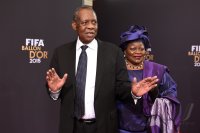 Fussball FIFA Ballon d Or 2015: FIFA Interimspraesident HAYATOU (Kamerun, FIFA-Exekutivkomitee und CAF Praesident)