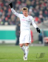 Fussball DFB Pokal, Saison 2011/2012, Viertelfinale: Toni Kroos (FC Bayern Muenchen)