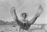 Fussball  Franz Beckenbauer (Cosmos New York) am Strand von Rio
