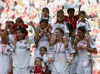 Fussball 1.Bundesliga JUBEL  FC Bayern Muenchen