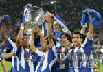Fussball CHL Finale: Monaco - Porto, Jubel mit Pokal