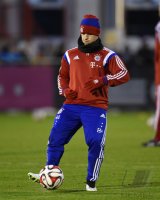 Fussball 1. Bundesliga Saison 14/15: Training FC Bayern Muenchen