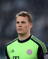 FUSSBALL INTERNATIONAL CHL VIERTELFINALE 12/13: Torwart Manuel Neuer (FC Bayern Muenchen)