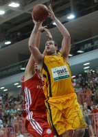 Basketball 1. Bundesliga 2012/2013 Testspiel:  Walter Tigers Tuebingen - FC Bayern Muenchen