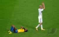 Fussball WM 2006: Brasilien - Frankreich