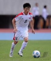 FUSSBALL INTERNATIONAL:  Mun In Guk  (Nordkorea)