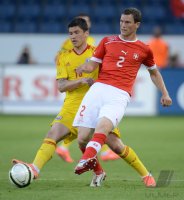 FUSSBALL INTERNATIONAL:  Schweiz - Rumaenien