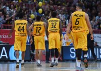 Basketball 1. Bundesliga 15/16 Hauptrunde: Walter Tigers Tuebingen - Brose Baskets Bamberg