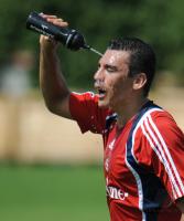 Fussball 1. Bundesliga: Training beim FC Bayern Muenchen