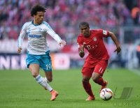 Fussball 1. Bundesliga Saison 15/16: FC Bayern Muenchen -  FC Schalke 04