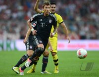 Fussball 1. Bundesliga, Supercup: FC Bayern Muenchen - Borussia Dortmund