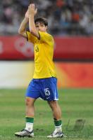 FUSSBALL  Olympia 2008   Viertelfinale  Maenner   Brasilien - Kamerun