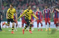 Fussball DFB Pokal Halbfinale 14/15: FC Bayern Muenchen - Borussia Dortmund