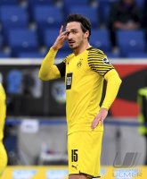 Fussball 1. Bundesliga Saison 21/22: TSG 1899 Hoffenheim - Borussia Dortmund