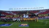 Fussball CHL 15/16 Viertelfinale: Atletico Madrid - FC Barcelona