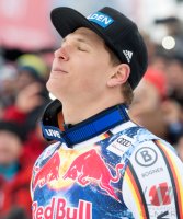 Ski Alpin Kitzbuehel 2018; Abfahrt Sieger Thomas Dressen (GER)