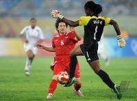 FUSSBALL  Olympia 2008   Vorrunde  Frauen   Korea DVR - Nigeria