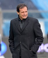 FUSSBALL SERIE A: Trainer Massimilliano Allegri (AC Mailand)