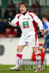 FUSSBALL 1. Bundesliga: Koeln, VORONIN Gestik