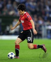 Fussball CHL  Saison 2010/2011:  Ji - Sung Park (Manchester United FC)