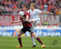 Fussball 1. Bundesliga, Saison 2011/2012:  1. FC Nuernberg - FC Bayern Muenchen