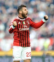 FUSSBALL SERIE A: Jubel Antonio Nocerino (AC Mailand)