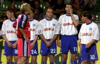 Fussball  1. Bundesliga  Ligacup  2000/2001: FC Bayern  M&Aring;&cedil;nchen - Hertha BSC Berlin