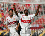 FUSSBALL 1. Bundesliga JUBEL  VfB Stuttgart - FSV Mainz 05