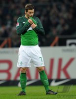 Fussball: 1. Bundesliga Saison 2010/2011: Werder Bremen - Moenchengladbach