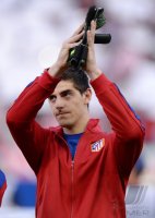 Fussball International CHL Saison 13/14: Trainer Diego Simeone (Atletico Madrid)