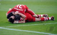 FUSSBALL 1. BUNDESLIGA: Karlsruher SC - Bayern Muenchen