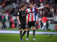 Fussball 1. Bundesliga  Saison  2025/2026  28. Spieltag SC Freiburg - FC Bayern Muenchen