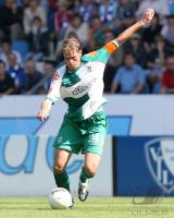 Fussball 1. Bundesliga: Werder, BOROWSKI Einzelaktion