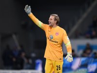 Fussball 1. Bundesliga Saison 14/15: Torwart Timo Hildebrand (Eintracht Frankfurt)